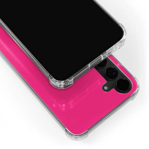 HOT Pink Galaxy S24 Plus Clear Case